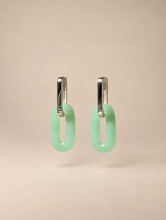 Boucles Elise argent