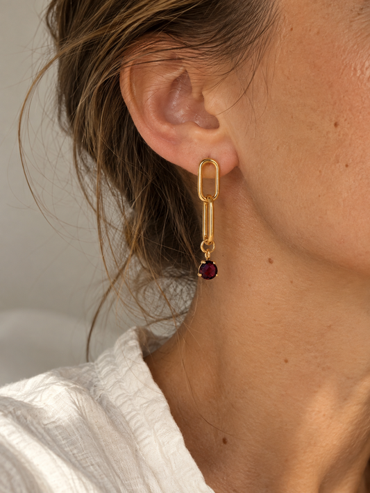 Boucles Charlotte doré