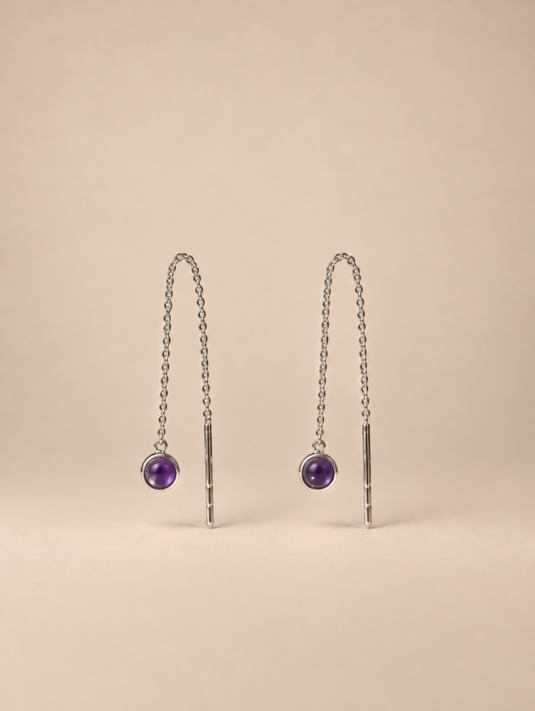 Boucles Carla argenté