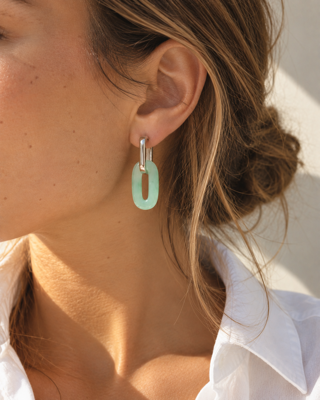 Boucles Elise argent