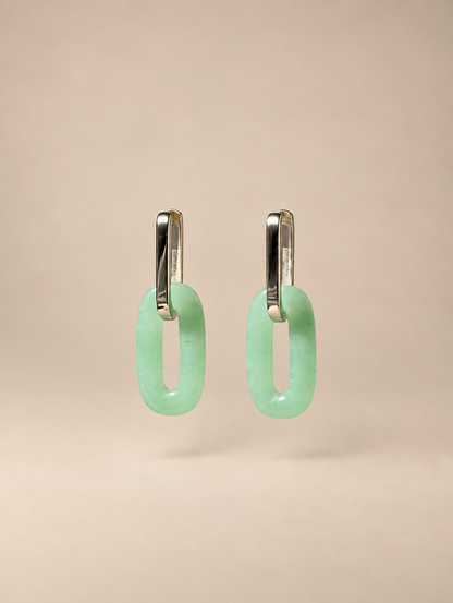 Boucles Elise argent