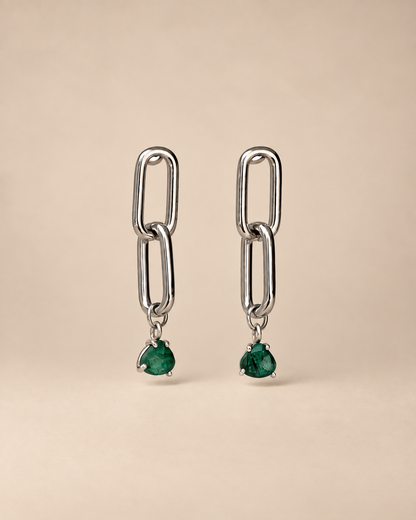 Boucles Charlotte argent