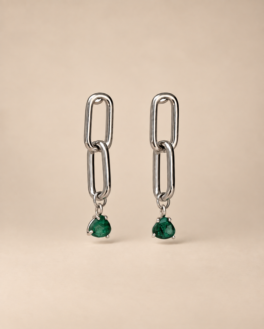 Boucles Charlotte argent