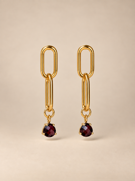 Boucles Charlotte doré