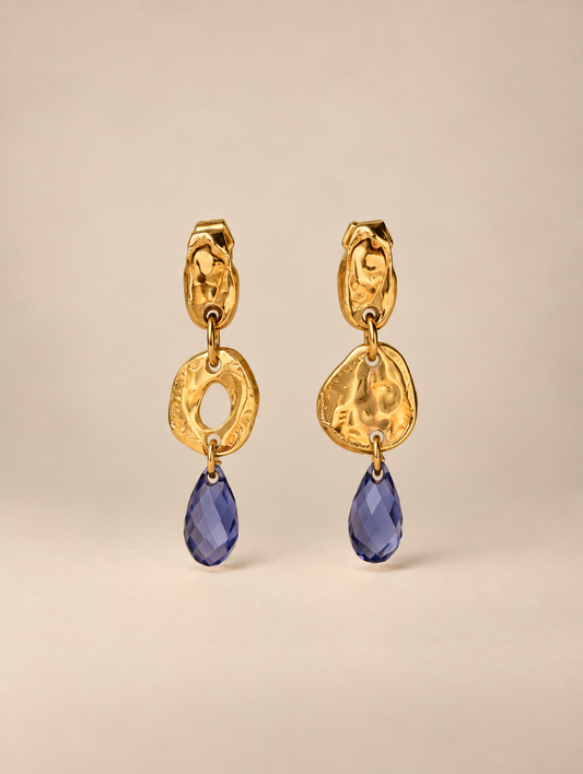 Boucles Alma violet