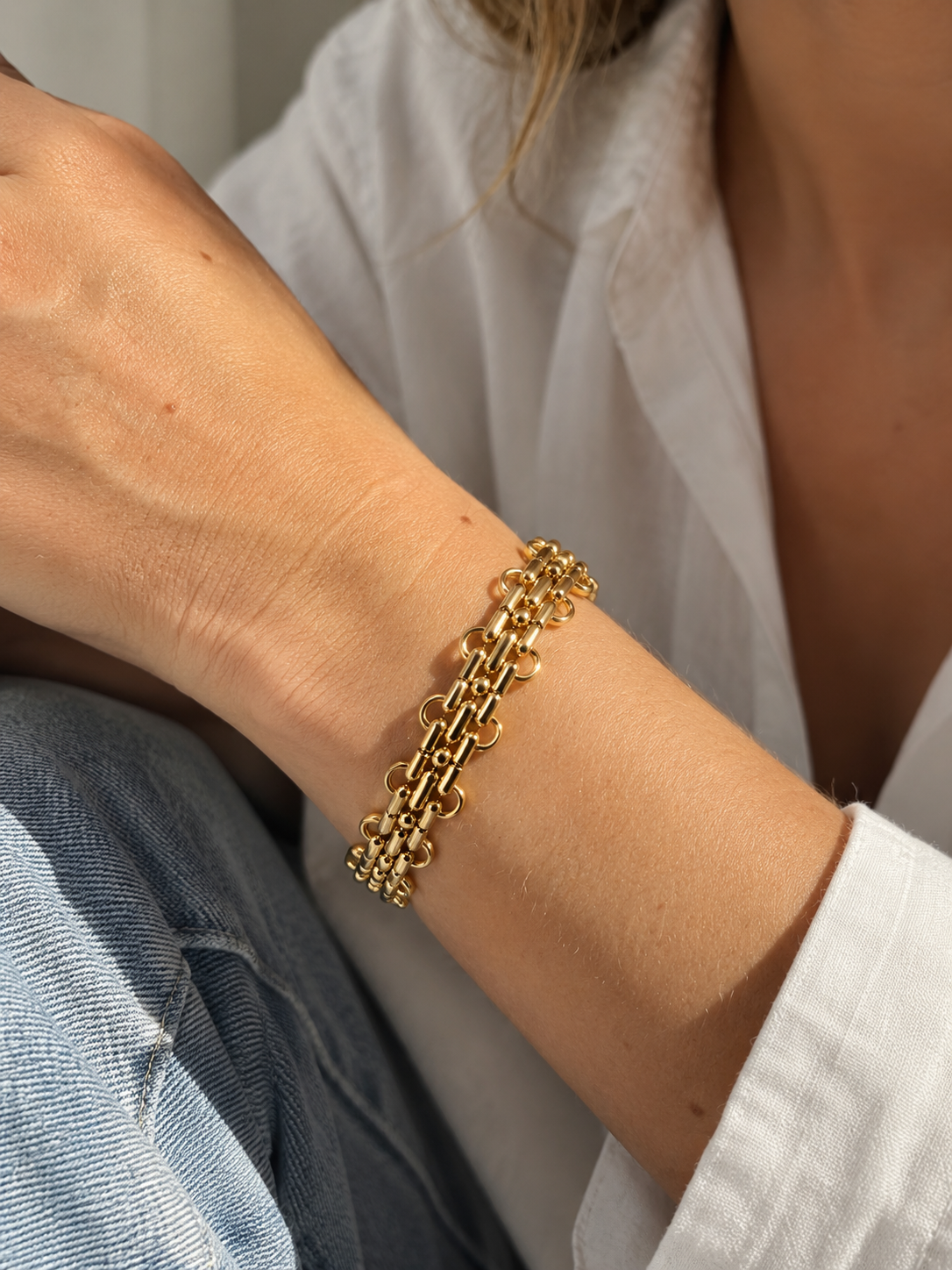 Bracelet Louise doré