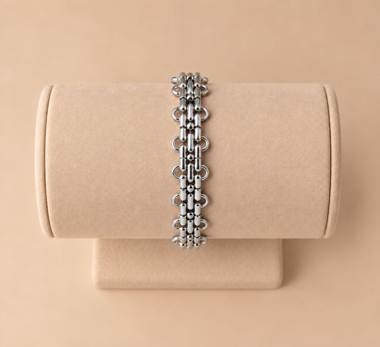 Bracelet Louise argenté