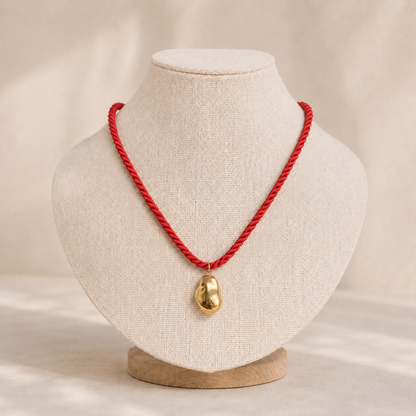 Collier goutte or